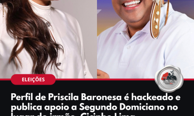 Priscila Baronesa e Cicinho Lima