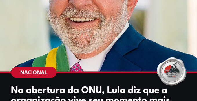 Lula na abertura da Assembleia Geral da ONU
