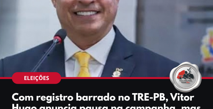 Vitor Hugo Castelliano anuncia pausa na campanha