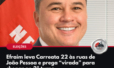 Efraim Filho na Carreata 22 em João Pessoa