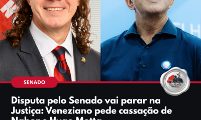 Veneziano Vital do Rêgo e Nabor Wanderley: disputa pelo Senado vai parar na Justiça