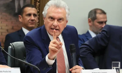 Caiado: Flávio Bolsonaro Perdeu Chance de Vencer Lula por Ligações com Banco Master