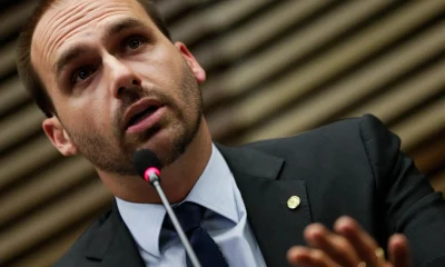 Eduardo Bolsonaro reage a condenação do STF: "Objetivo é me tirar das eleições" e alega nulidade da sentença