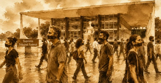 STF Cria Medo de Censura no Brasil: 6 em 10 Brasileiros Acreditam que Criticar Autoridades é Crime
