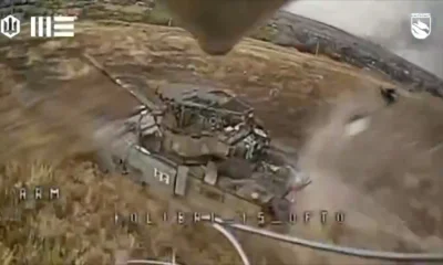 Ucrânia Usa Enxame de Drones Para Aniquilar Força de Tanques Russa em Ataque "Moedor de Carne" em Donetsk