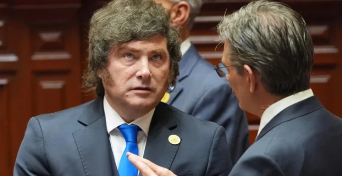 Milei Veta Estrangeiros que Incitam "Ódio" Contra Argentina Após Acusar Lula de Campanha Anti-País