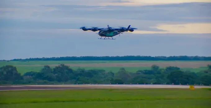 Carro Voador da Embraer: Eve realiza 1º voo horizontal e atinge 55 km/h em teste crucial para mobilidade urbana
