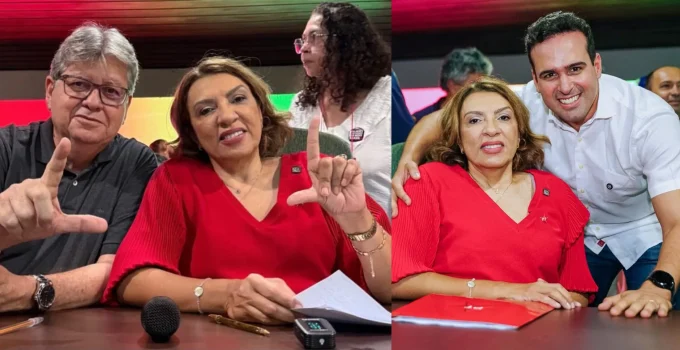 Cúpula do PT com João Azevêdo: Cida Ramos revela detalhes da conversa sobre apoio à chapa majoritária em 2026