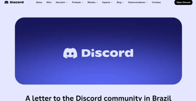 Discord suspende transmissões ao vivo no Brasil após tragédia, mas contesta decisão da ANPD e alega falha na interface