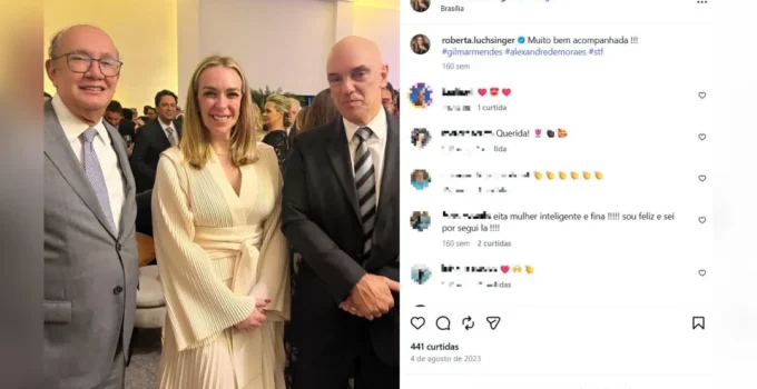 Lula Mente, e Lobista Amiga de Lulinha Tem Fotos Com Ministros do STF e Autoridades do Governo