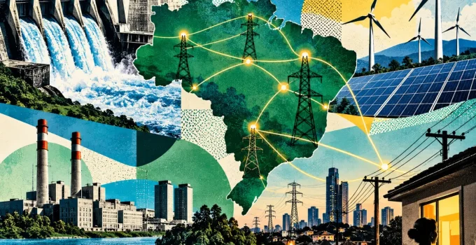 Brasil desperdiça energia renovável em excesso e paga caro por 'apagões' à noite: o paradoxo da distribuição