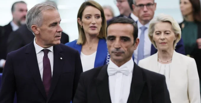 UE convida Canadá para ser membro associado em resposta a Trump, fortalecendo aliança contra tarifas americanas