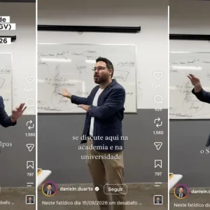 Professor de Processo Penal se sente "palhaço" após STF ignorar regras básicas em julgamento de Alexandre de Moraes