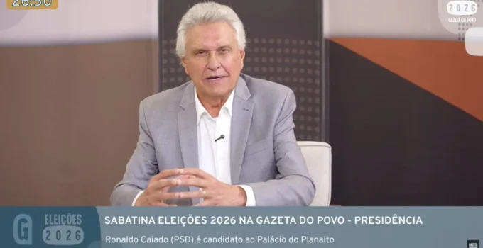 Caiado cobra quebra de sigilo do INSS e Master e alerta eleitor: "Não terá como pedir o voto de volta"