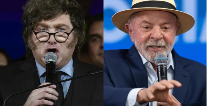 Milei critica déficit brasileiro e alfineta Lula: “Querem apresentar como modelo a seguir... NUNCA!”