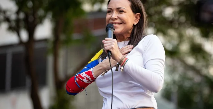 María Corina Machado: Delcy Rodríguez na Venezuela cumpre ordens, não um acordo com Trump