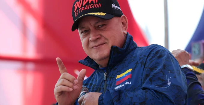 Diosdado Cabello é o Próximo Alvo nos EUA? Jornal Americano Aponta Ministro Como Obstáculo para Transição na Venezuela