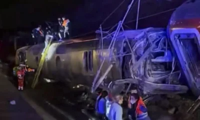 Tragédia na Espanha: Trem de alta velocidade descarrila e colide com outro, deixando 39 mortos e 100 feridos em Córdoba