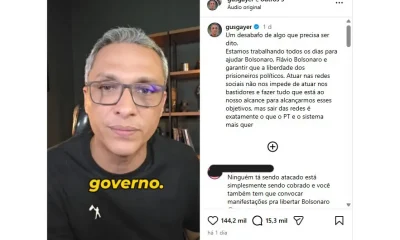 Gayer: "A esquerda quer silenciar a direita nas redes sociais, principal campo de batalha"