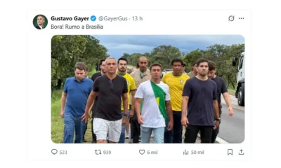 Nikolas Ferreira Inicia Caminhada de 200km a Brasília Contra Abusos do STF e Prisão de Bolsonaro; Veja Aliados