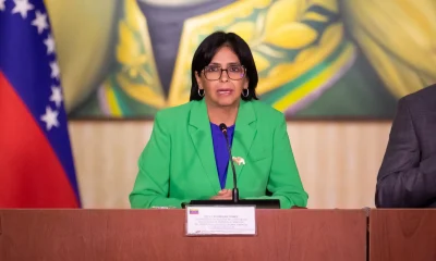 Delcy Rodríguez propõe "verdadeiro diálogo político" na Venezuela, mas oposição desconfia de intenções