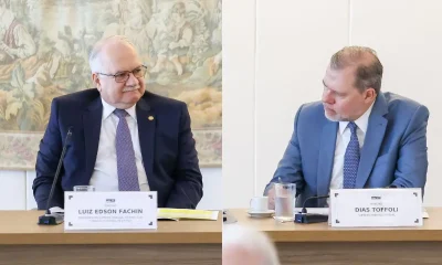 Fachin sobre Toffoli e Banco Master: "Quando for necessário atuar, não vou cruzar os braços, doa a quem doer"