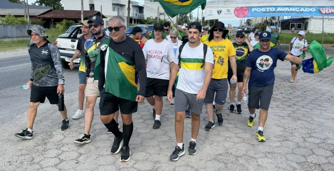 Caminhada pela Anistia: Movimento pró-Bolsonaro e críticas ao governo Lula avança pelo Sul do Brasil