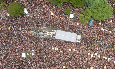 Governador Tarcísio de Freitas critica multidão em bloco de pré-carnaval de SP: “não dá” para 1,5 milhão na Rua da Consolação