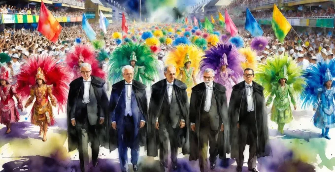 STF em Crise: Ministros Dias Toffoli e Alexandre de Moraes São Criticados em Meio a Polêmicas e Carnaval