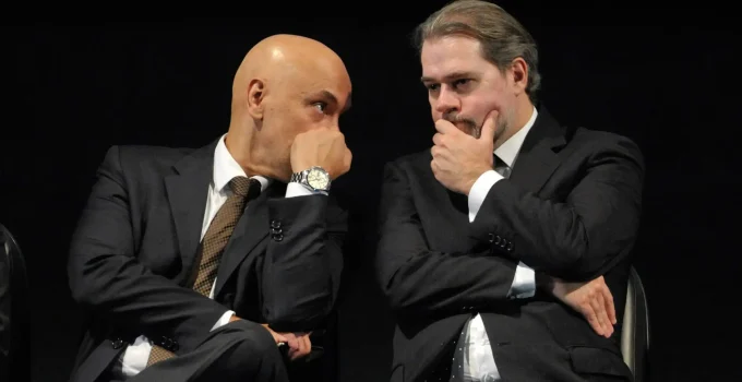 De Toffoli a Moraes: Parlamentares da Direita Mudam Foco no STF e Buscas Online Confirmam Virada