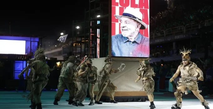 Escola de Samba que Homenageou Lula é Rebaixada no Carnaval do Rio e Ganha Destaque na Imprensa Internacional