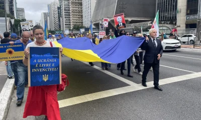 Guerra na Ucrânia: Manifestações e Missas em SP e Curitiba Marcam 4 Anos de Conflito e Resistência Ucraniana no Brasil