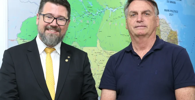 Michelle Bolsonaro divulga carta de apoio de Jair Bolsonaro a Marcos Pollon para o Senado pelo PL em MS