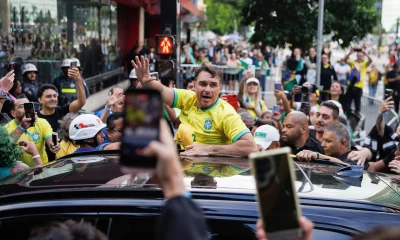Flávio Bolsonaro promete anistia a presos do 8 de janeiro e projeta retorno de Jair Bolsonaro ao Planalto em 2027