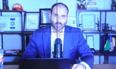 Eduardo Bolsonaro e Nikolas Ferreira: Paz selada com afagos nas redes sociais após polêmica de voos