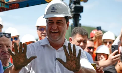 Ratinho Jr. em Guaratuba: Ponte Inaugurada Antes de Maratona Política com Kassab e Disputa Presidencial