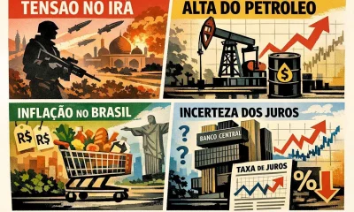 Guerra no Irã e Inflação Disparam: Juros no Brasil Podem Ficar Altos Por Mais Tempo, Entenda Por Quê