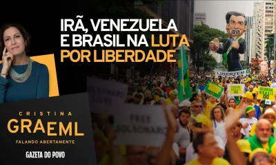 Irã, Venezuela e Brasil: Onda de protestos por liberdade inspira manifestações contra "ditadura da toga" e PT