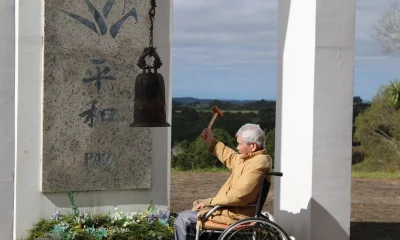 O Sino da Paz que Sobreviveu à Bomba Atômica de Nagasaki Encontra um Novo Lar no Brasil