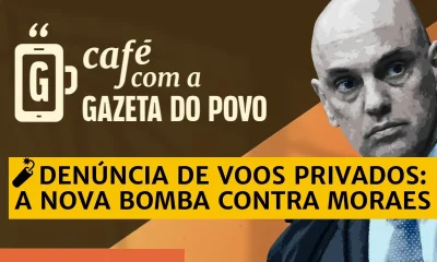 Alexandre de Moraes e esposa usaram jatinhos de luxo ligados a banqueiro Daniel Vorcaro em 8 viagens; Partido NOVO articula Zema como vice de Flávio Bolsonaro; Fachin defende que juízes também devem responder por erros