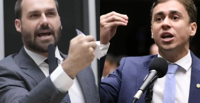 Eduardo Bolsonaro e Nikolas Ferreira: Nova Treta Revela Falhas na União da Direita e Jogo de Algoritmo nas Redes Sociais