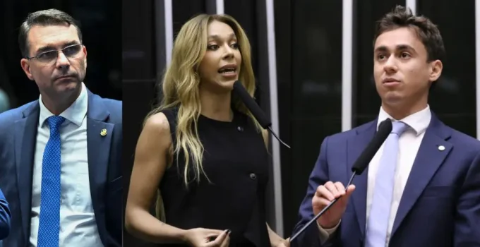 Erika Hilton acusa Flávio Bolsonaro e Nikolas Ferreira de apologia a golpe com memes de Lula preso