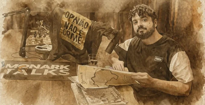 MP de SP Reconhece Óbvio: Monark Não Cometeu Crime ao Discutir Liberdade de Expressão sobre Nazismo