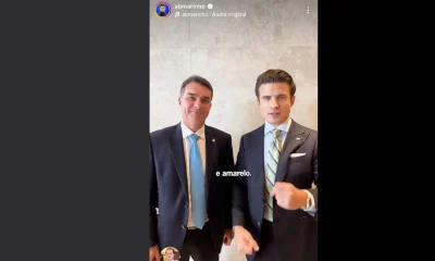 Humorista André Marinho, Crítico de Bolsonaro, Anuncia "Virada" e Apoio a Flávio Bolsonaro em Campanha para o Governo do RJ