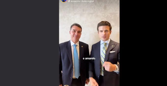 Humorista André Marinho, Crítico de Bolsonaro, Anuncia "Virada" e Apoio a Flávio Bolsonaro em Campanha para o Governo do RJ