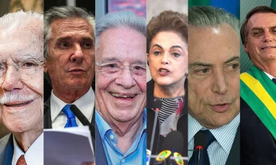 O que fazem os ex-presidentes vivos do Brasil hoje? De prisões a cargos internacionais, veja o destino de Collor, Bolsonaro, FHC, Sarney, Dilma e Temer