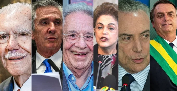 O que fazem os ex-presidentes vivos do Brasil hoje? De prisões a cargos internacionais, veja o destino de Collor, Bolsonaro, FHC, Sarney, Dilma e Temer