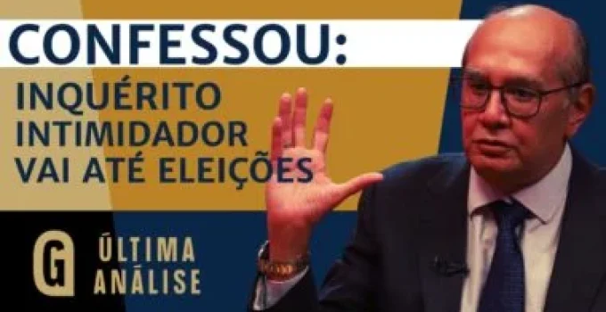 Gilmar Mendes Admite: Perseguição Política no STF Continuará Até as Eleições, Senador Alessandro Vieira na Mira