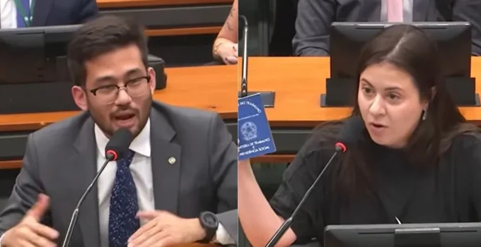 Guerra de Titãs na CCJ: Kim Kataguiri e Sâmia Bonfim se enfrentam em debate acalorado sobre escala 6x1
