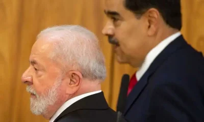 PT exibe cartaz de apoio a Maduro e Lula alerta militância sobre "uso do Zap" em eleição